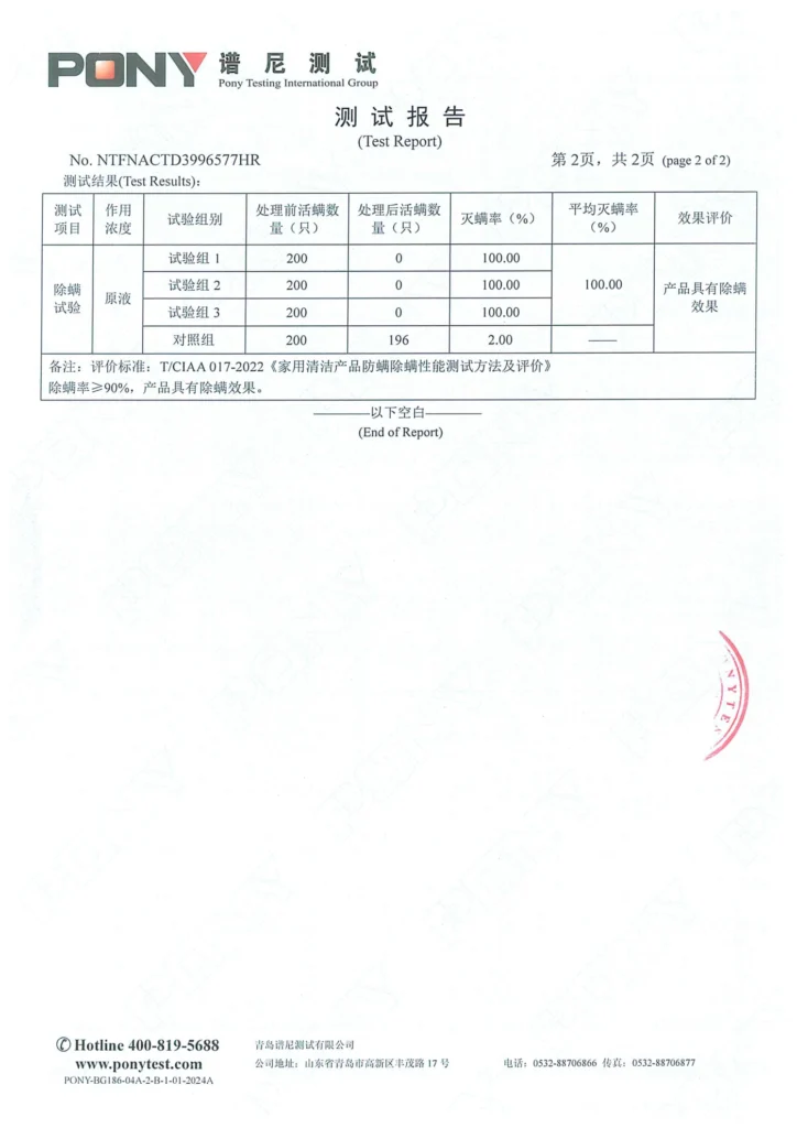 NTFNACTD3996577HR 原报告第 4 页；检测数据已在上方转为文字表格